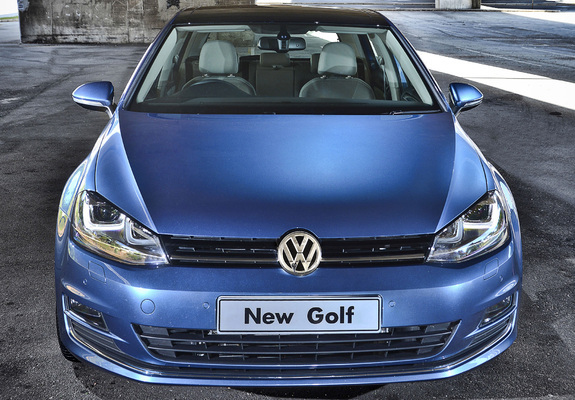 Volkswagen Golf TSI BlueMotion 5-door ZA-spec (Typ 5G) 2013 wallpapers