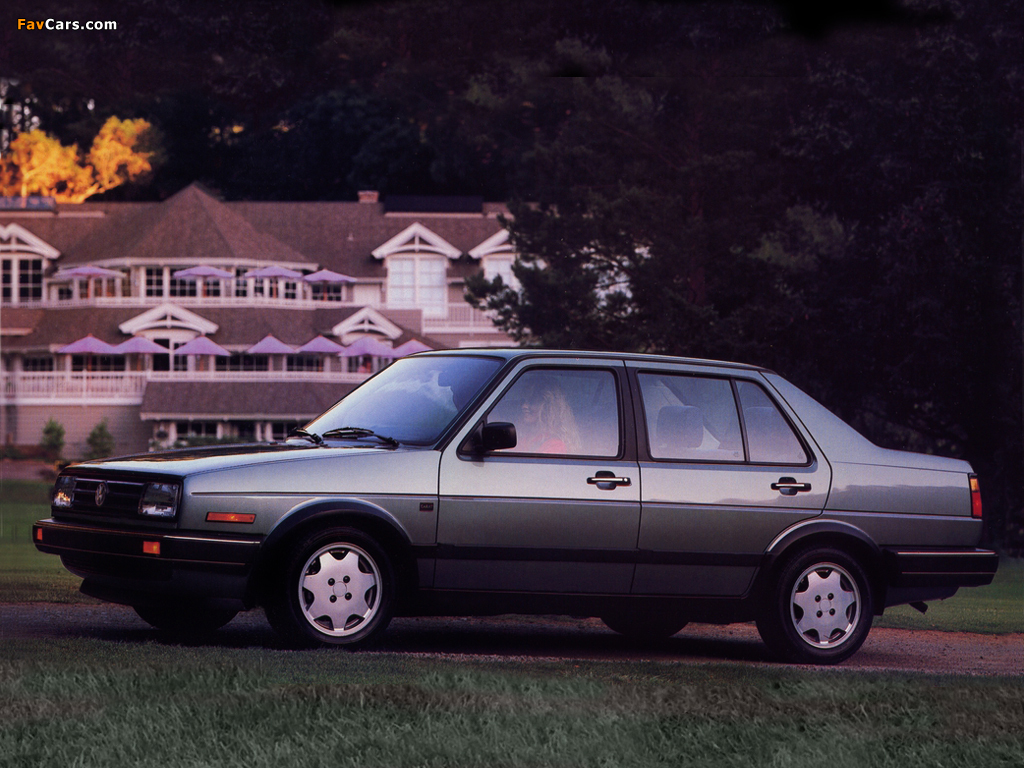 Images of Volkswagen Jetta US-spec (II) 1989–92 (1024 x 768)