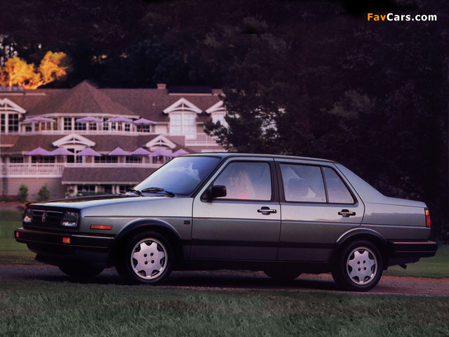 Images of Volkswagen Jetta US-spec (II) 1989–92 (640 x 480)