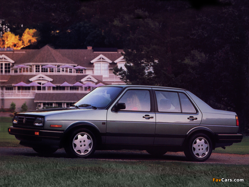 Images of Volkswagen Jetta US-spec (II) 1989–92 (800 x 600)