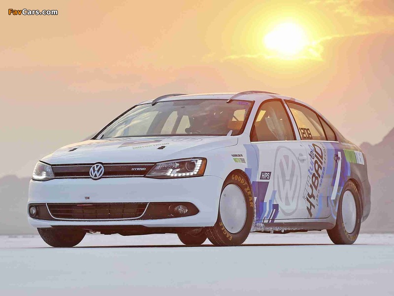 Images of Volkswagen Jetta Hybrid Speed Record Car (Typ 1B) 2012 (800 x 600)