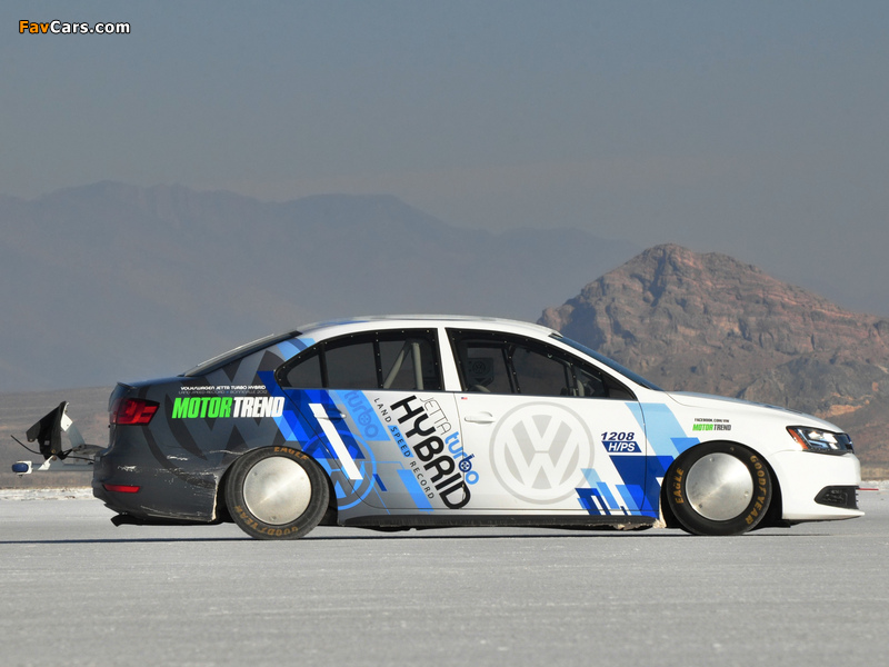 Photos of Volkswagen Jetta Hybrid Speed Record Car (Typ 1B) 2012 (800 x 600)