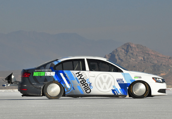 Photos of Volkswagen Jetta Hybrid Speed Record Car (Typ 1B) 2012