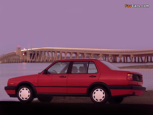 Pictures of Volkswagen Jetta US-spec (II) 1989–92 (640 x 480)