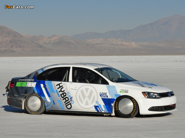 Pictures of Volkswagen Jetta Hybrid Speed Record Car (Typ 1B) 2012 (640 x 480)