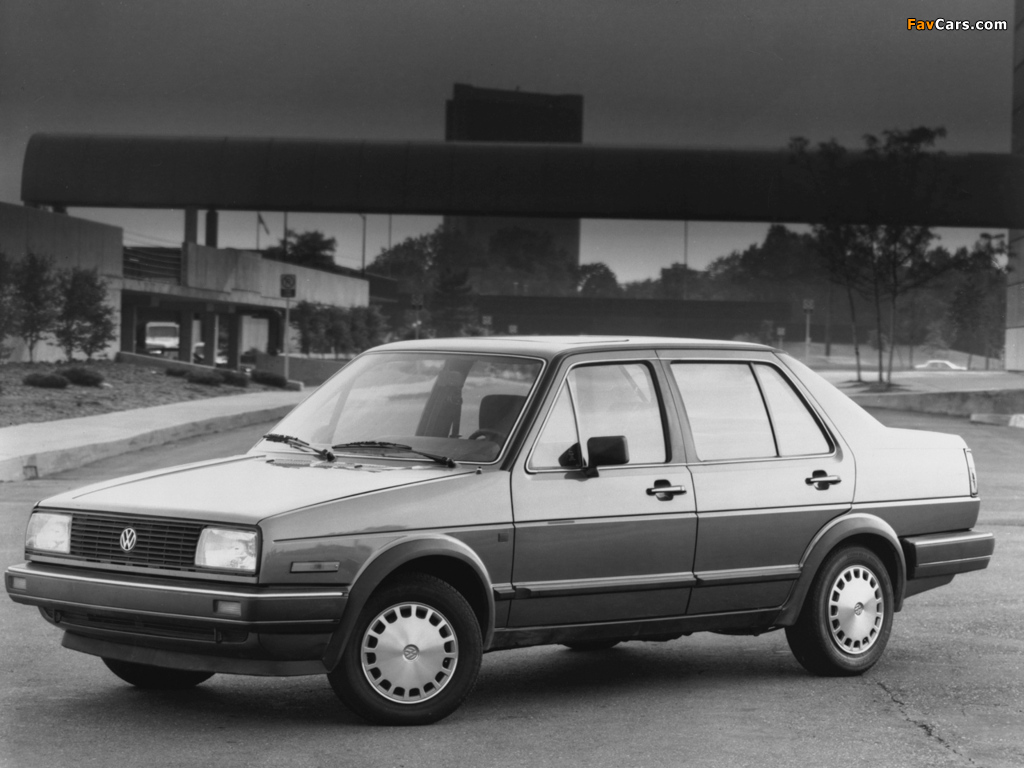 Volkswagen Jetta US-spec (II) 1985–87 images (1024 x 768)