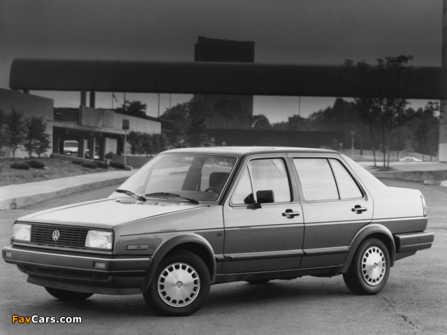 Volkswagen Jetta US-spec (II) 1985–87 images (640 x 480)