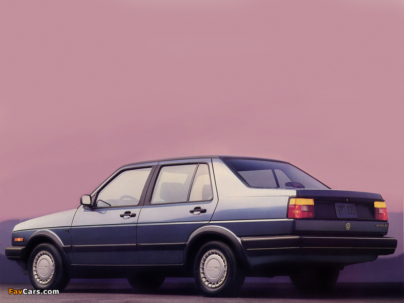 Volkswagen Jetta US-spec (II) 1987–89 images (800 x 600)