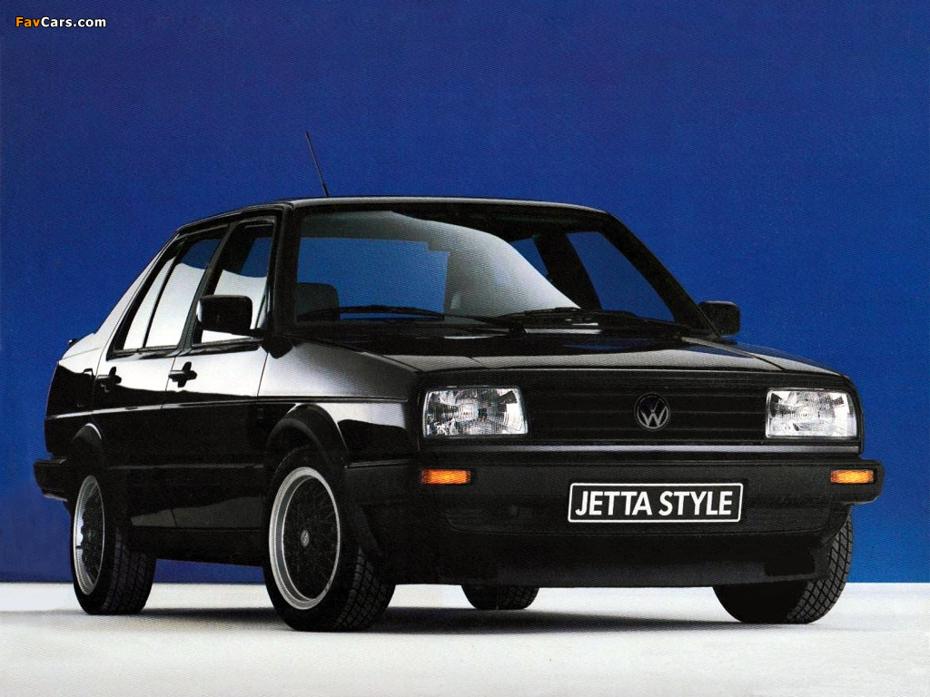 Volkswagen Jetta Style (Typ 1G) 1987 images (1024 x 768)