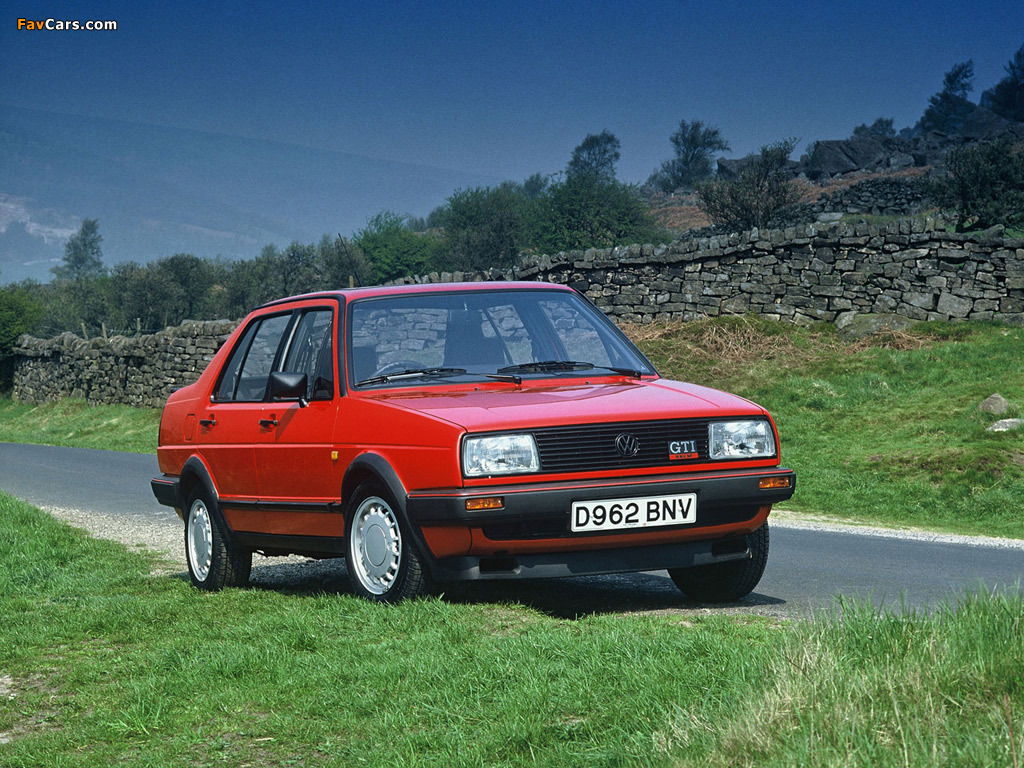 Volkswagen Jetta GTI 16V UK-spec (II) 1987–89 wallpapers (1024 x 768)