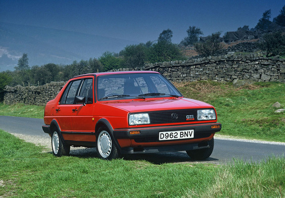 Volkswagen Jetta GTI 16V UK-spec (II) 1987–89 wallpapers