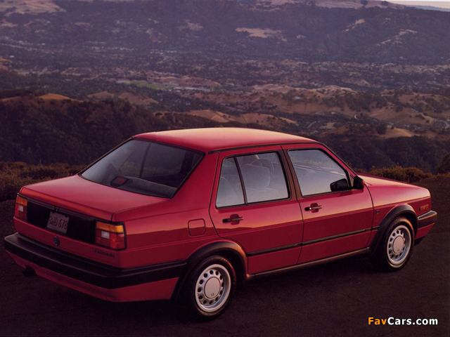 Volkswagen Jetta US-spec (II) 1989–92 pictures (640 x 480)