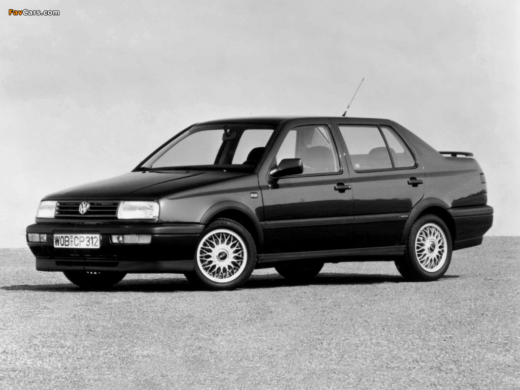 Volkswagen Jetta VR6 (III) 1994–98 wallpapers (1024 x 768)
