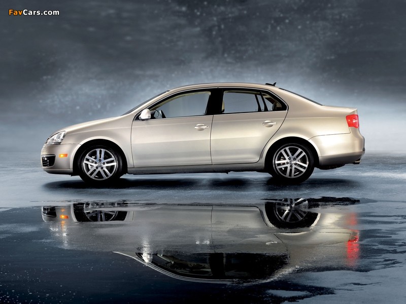 Volkswagen Jetta US-spec (V) 2006–10 wallpapers (800 x 600)