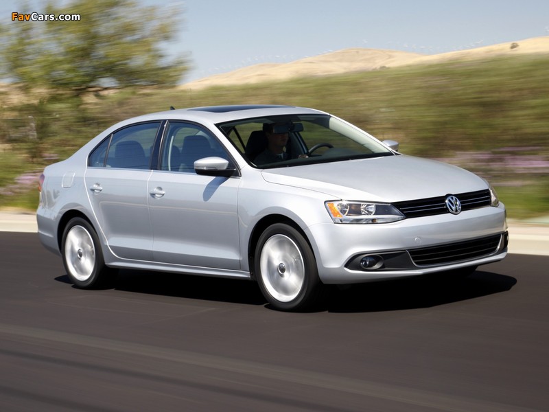 Volkswagen Jetta US-spec (VI) 2010 wallpapers (800 x 600)