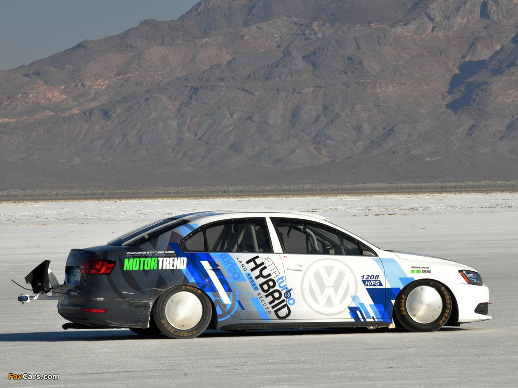 Volkswagen Jetta Hybrid Speed Record Car (Typ 1B) 2012 pictures (1024 x 768)