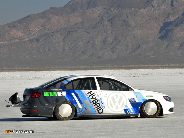 Volkswagen Jetta Hybrid Speed Record Car (Typ 1B) 2012 pictures (640 x 480)