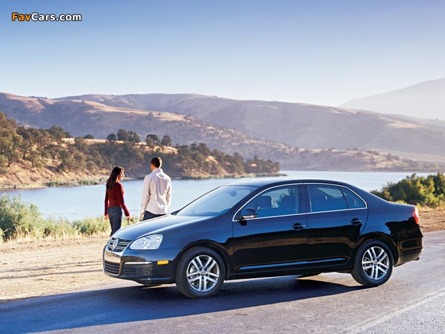 Volkswagen Jetta US-spec (V) 2006–10 wallpapers (640 x 480)