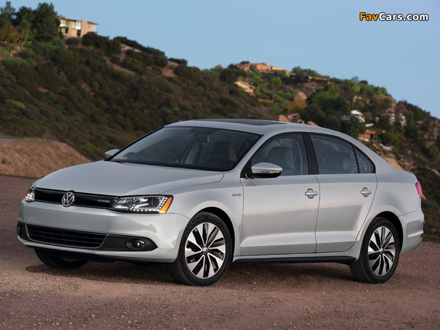 Volkswagen Jetta Hybrid US-spec (Typ 1B) 2012 wallpapers (640 x 480)