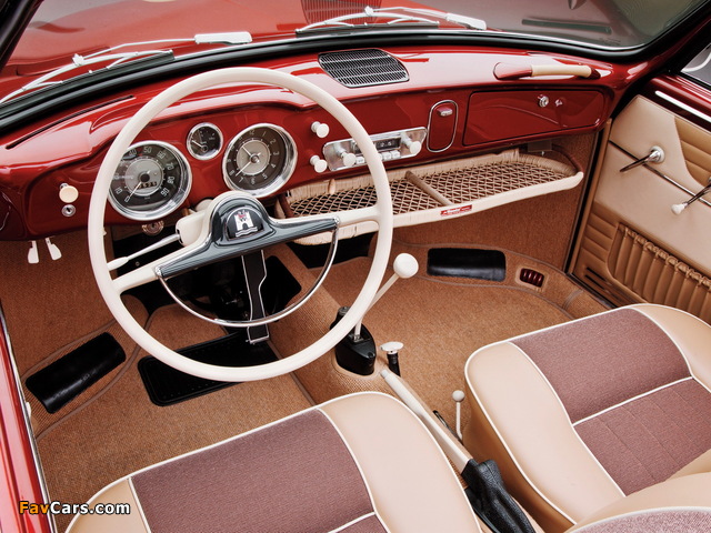 Photos of Volkswagen Karmann-Ghia Convertible (Typ 14) 1957–74 (640 x 480)