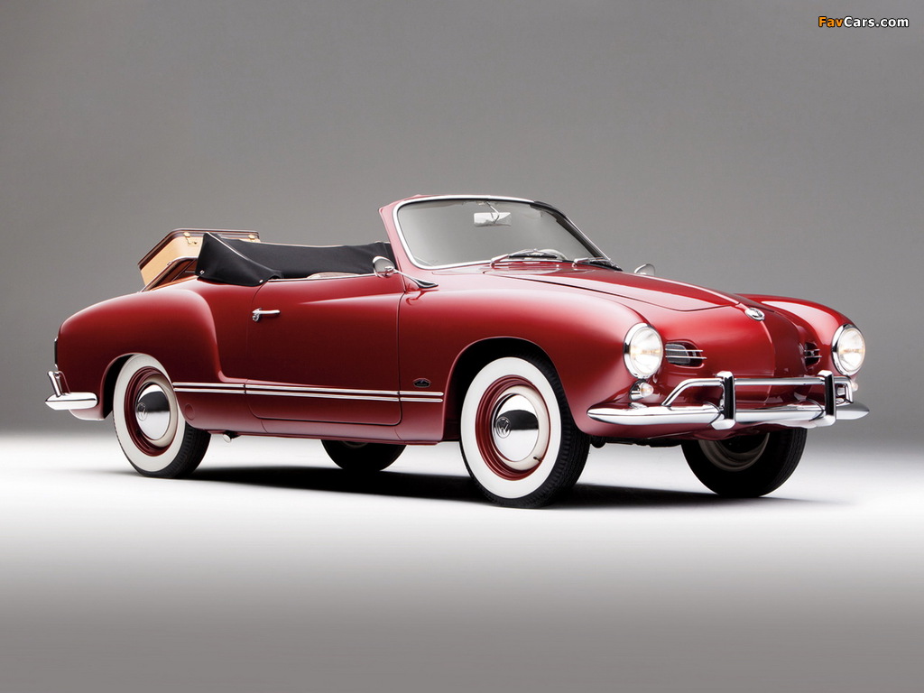 Pictures of Volkswagen Karmann-Ghia Convertible (Typ 14) 1957–74 (1024 x 768)