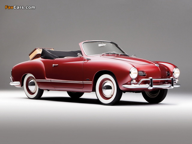 Pictures of Volkswagen Karmann-Ghia Convertible (Typ 14) 1957–74 (640 x 480)