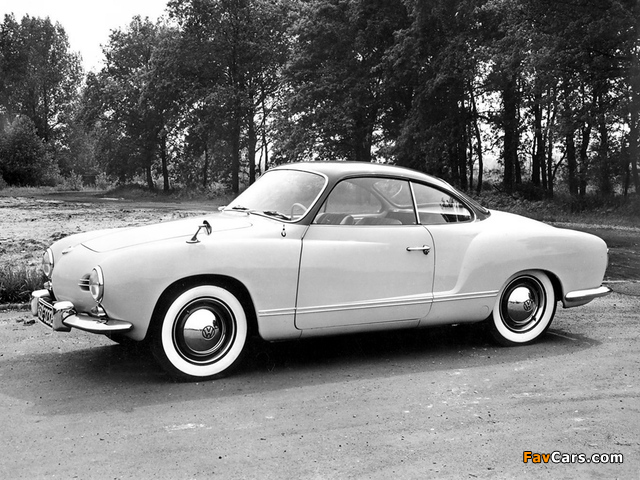 Volkswagen Karmann-Ghia Coupe (Typ 14) 1955–74 wallpapers (640 x 480)