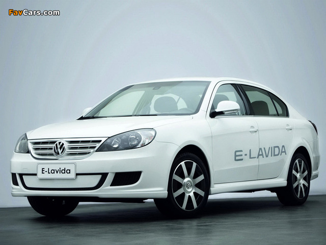 Volkswagen E-Lavida Concept 2010 images (640 x 480)