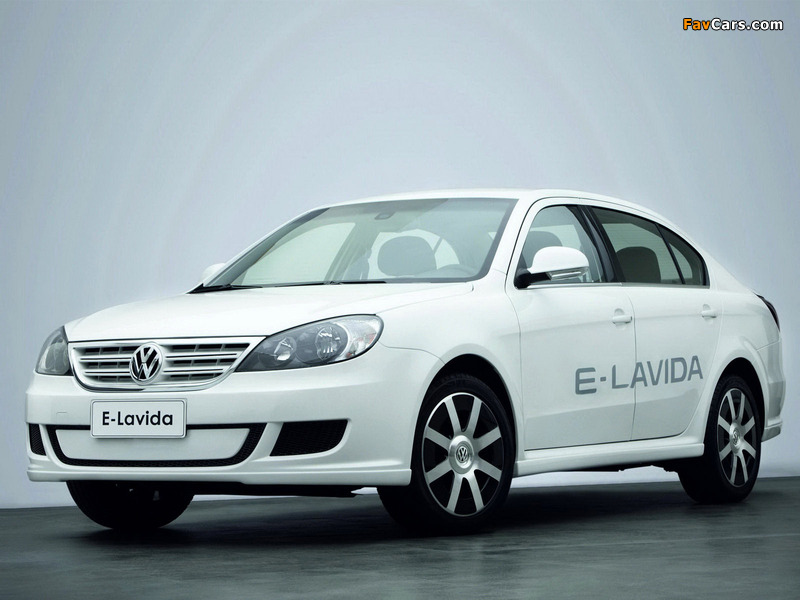 Volkswagen E-Lavida Concept 2010 images (800 x 600)