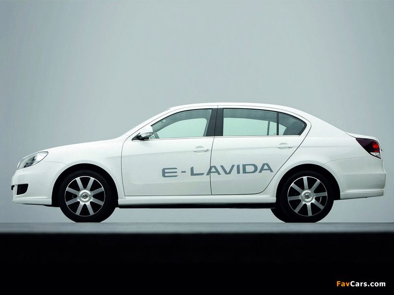 Volkswagen E-Lavida Concept 2010 wallpapers (800 x 600)