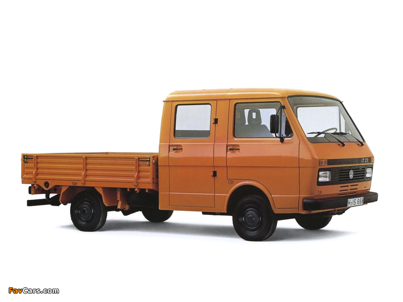 Volkswagen LT28 Double Cab Pickup (I) 1986–95 pictures (800 x 600)