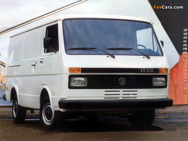 Volkswagen LT28 Van (I) 1986–95 wallpapers (640 x 480)