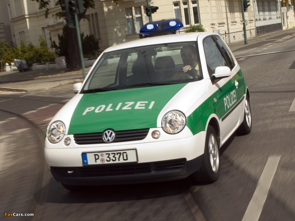 Pictures of Volkswagen Lupo Polizei (Typ 6X) 1998–2005 (1024 x 768)