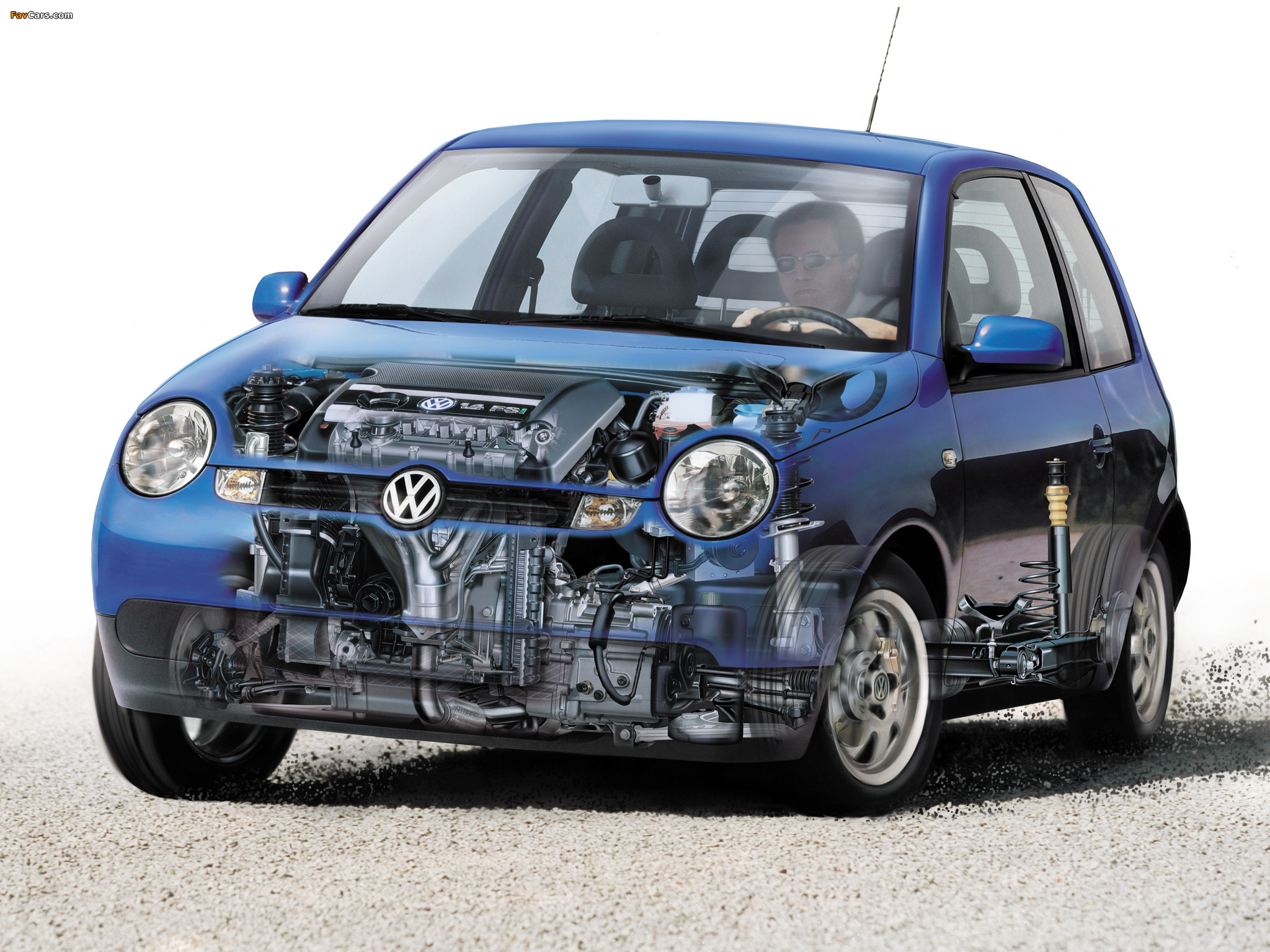 Pictures of Volkswagen Lupo 1.4 16V FSI (Typ 6X) 2000–03 (2048 x 1536)