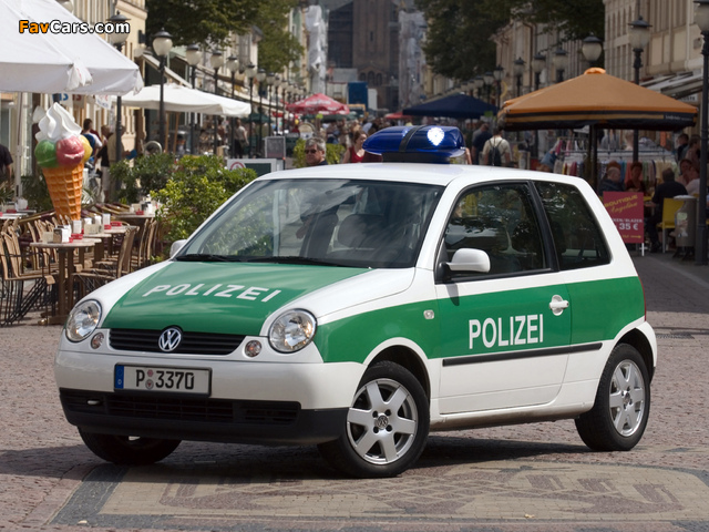 Volkswagen Lupo Polizei (Typ 6X) 1998–2005 photos (640 x 480)