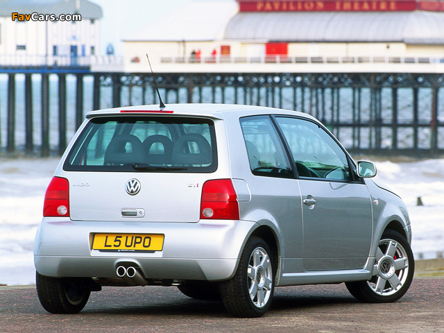 Volkswagen Lupo GTI UK-spec (Typ 6X) 2000–05 wallpapers (640 x 480)
