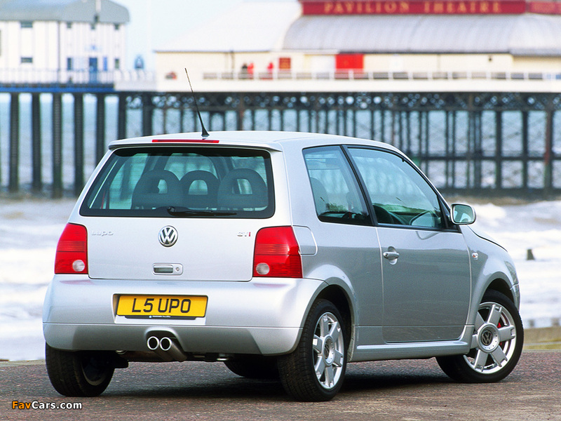 Volkswagen Lupo GTI UK-spec (Typ 6X) 2000–05 wallpapers (800 x 600)