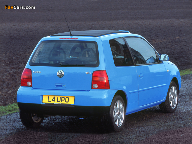 Volkswagen Lupo Sunshine UK-spec (Typ 6X) 2003 pictures (640 x 480)