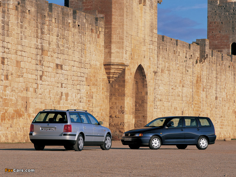 Volkswagen Passat Variant (B5) & Polo Variant wallpapers (800 x 600)