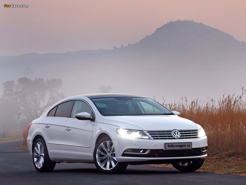 Images of Volkswagen CC BlueMotion ZA-spec 2012 (1024 x 768)