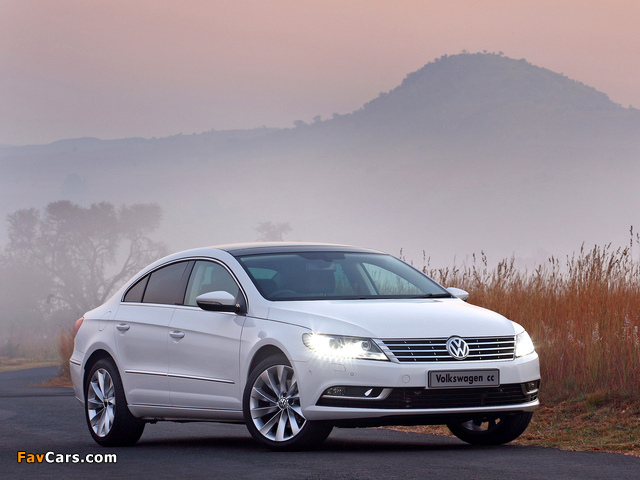 Images of Volkswagen CC BlueMotion ZA-spec 2012 (640 x 480)