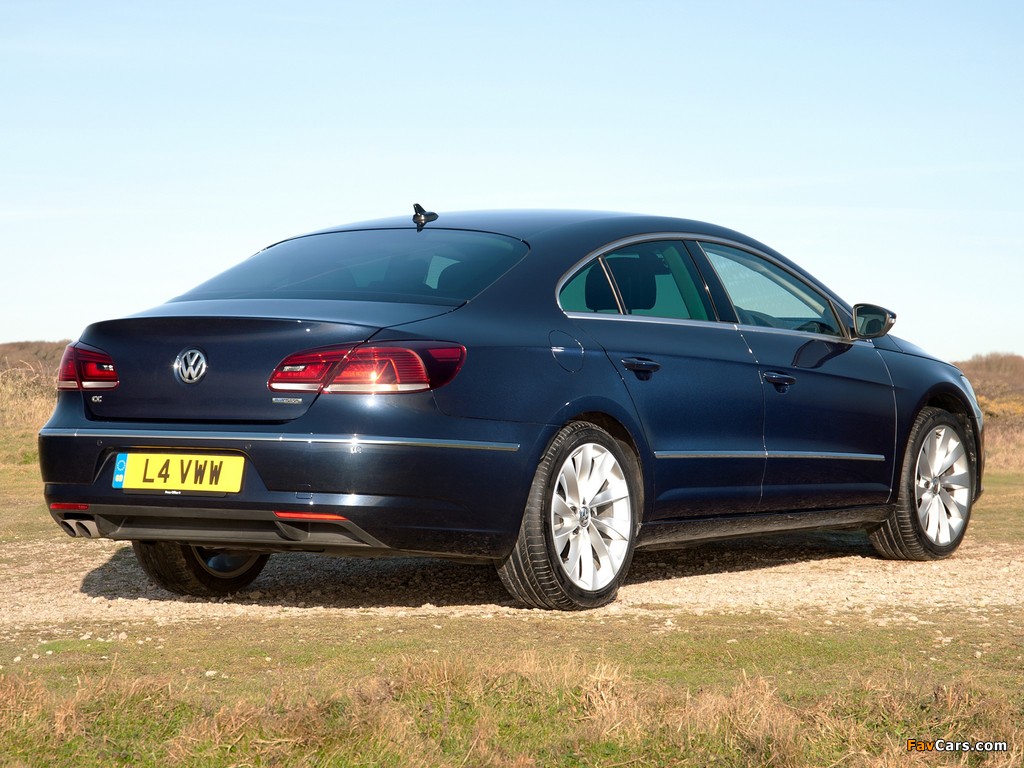 Photos of Volkswagen CC BlueMotion UK-spec 2012 (1024 x 768)
