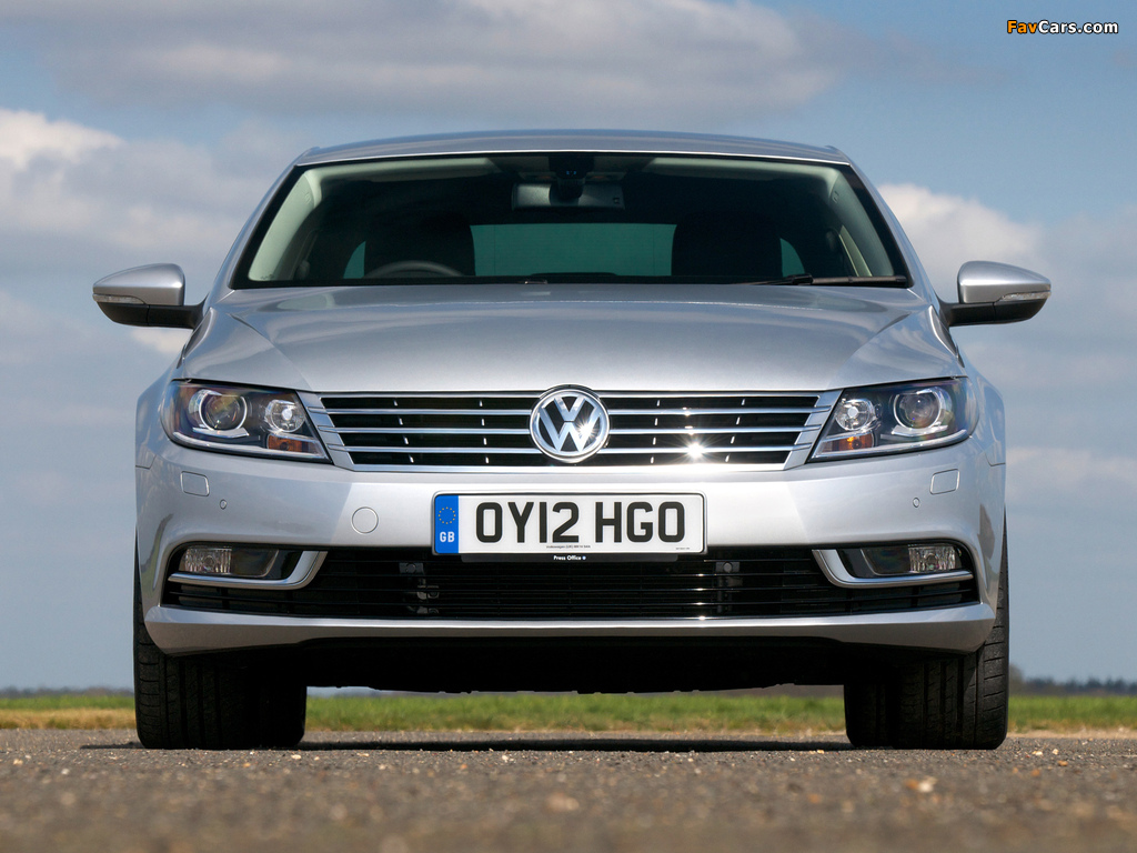 Photos of Volkswagen CC BlueMotion UK-spec 2012 (1024 x 768)