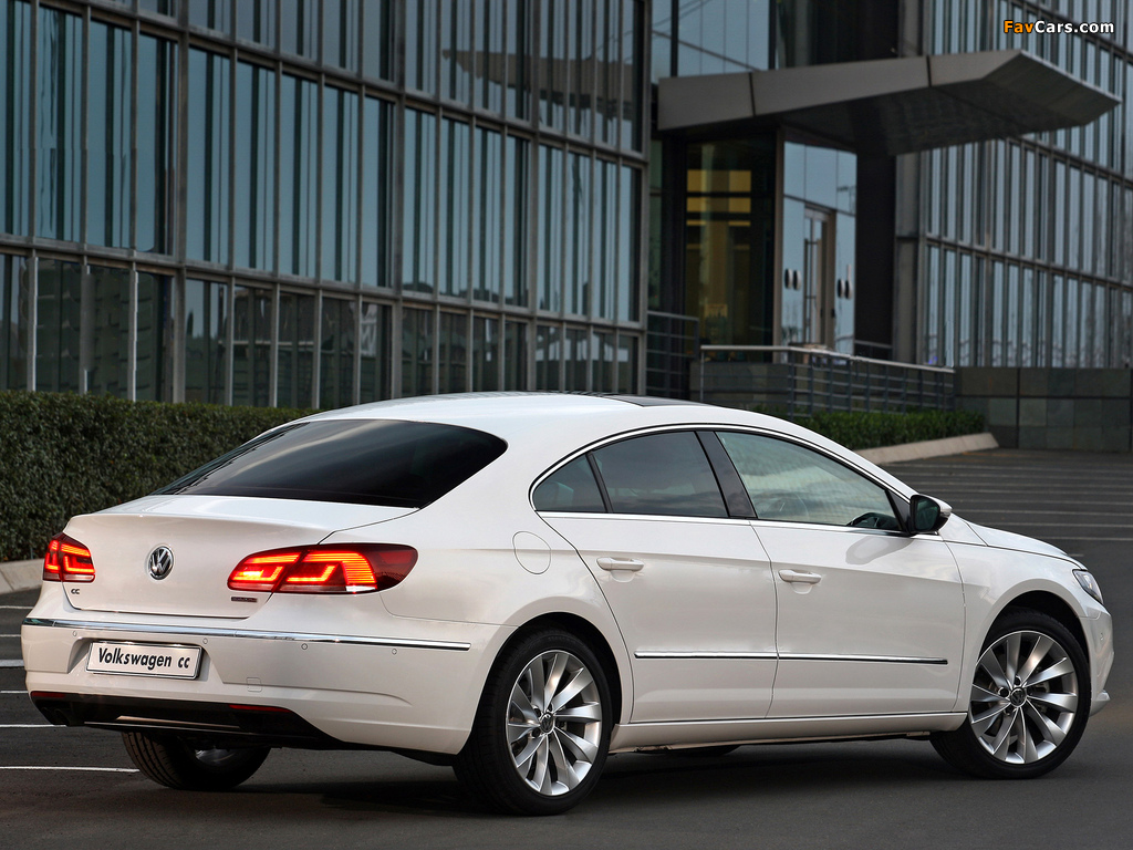 Photos of Volkswagen CC BlueMotion ZA-spec 2012 (1024 x 768)