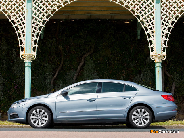 Volkswagen Passat CC UK-spec 2008–11 images (640 x 480)