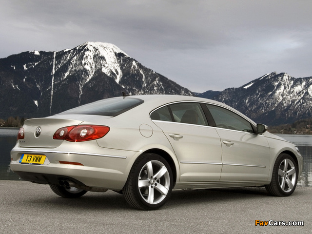 Volkswagen Passat CC GT UK-spec 2008–11 images (640 x 480)