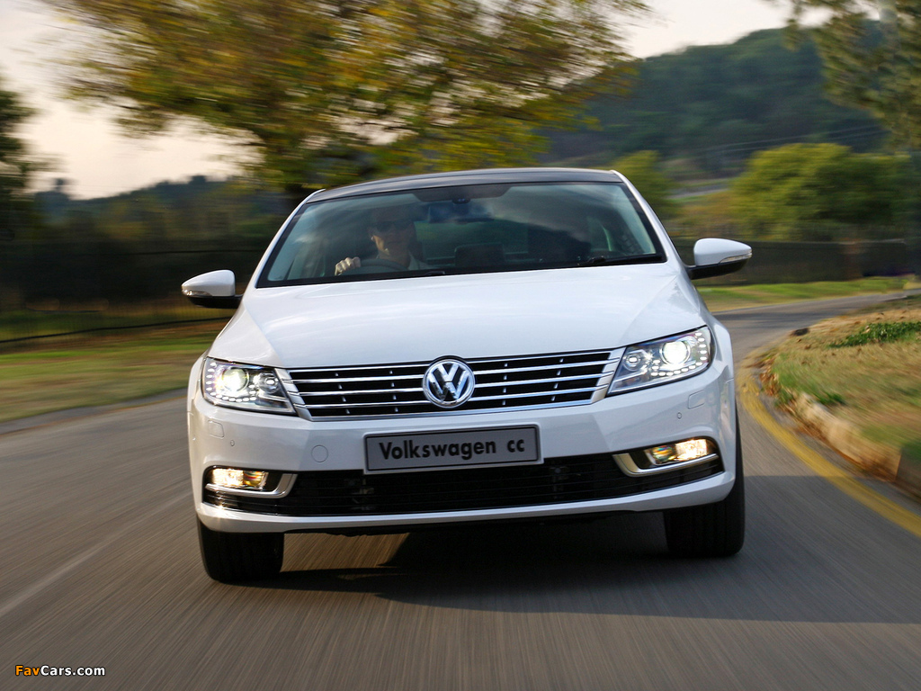 Volkswagen CC BlueMotion ZA-spec 2012 images (1024 x 768)