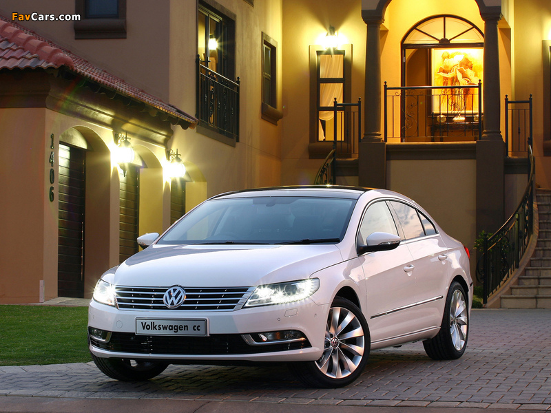 Volkswagen CC BlueMotion ZA-spec 2012 wallpapers (800 x 600)