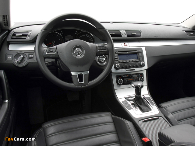 Volkswagen Passat CC 2008–11 wallpapers (640 x 480)