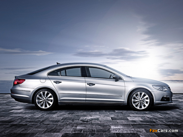 Volkswagen Passat CC 2008–11 wallpapers (640 x 480)